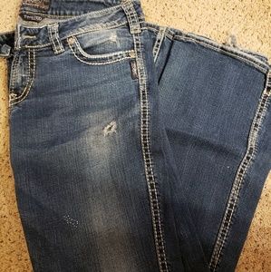 Silver Twisted jeans